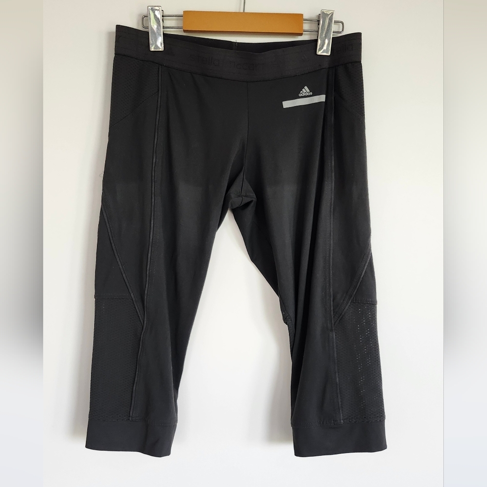 Stella McCartney Black Cropped Leggings